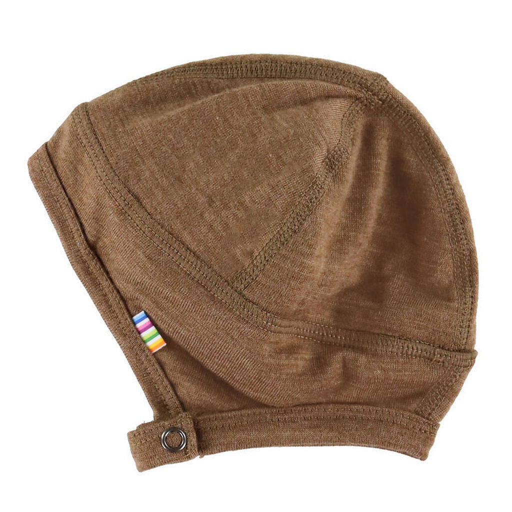 Joha Babyhjelm - Uld - 2-lags - Varm Brun