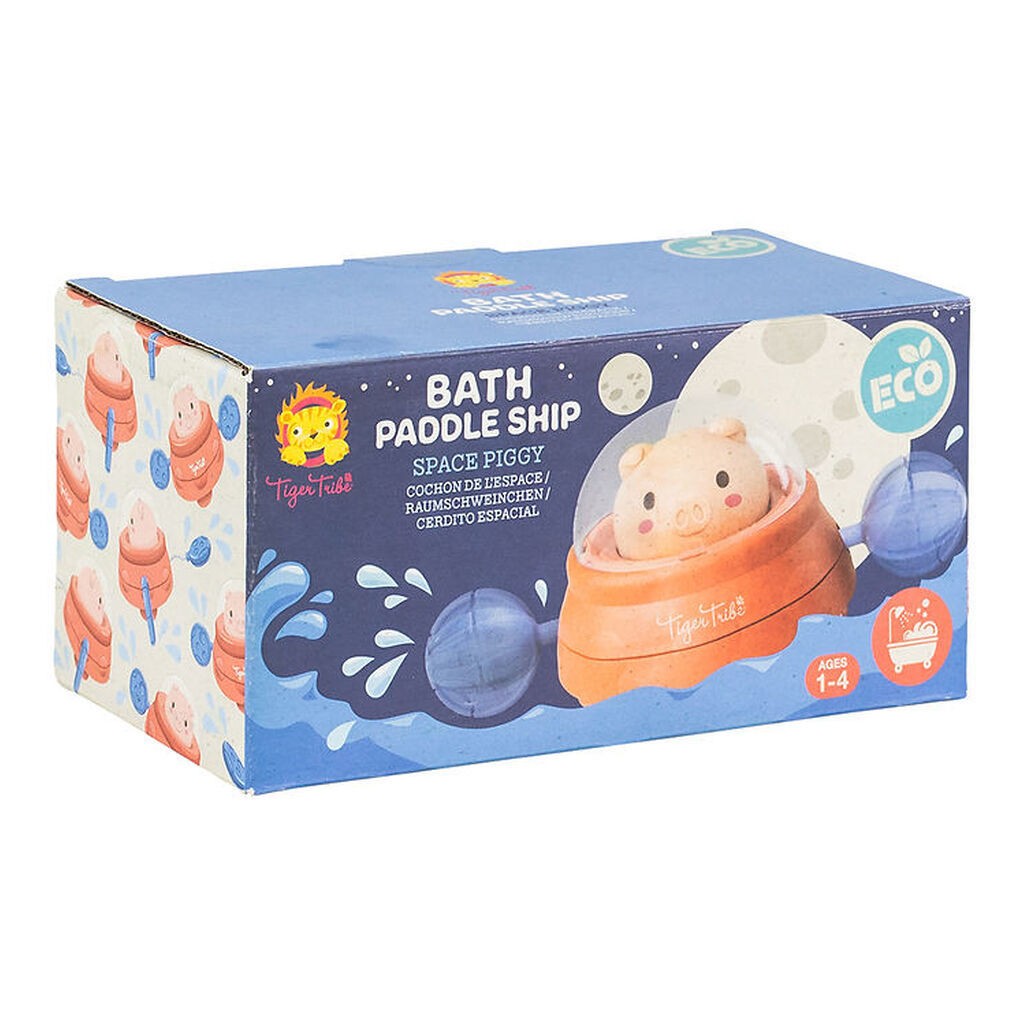 Tiger Tribe Badelegetøj - Bath Paddle Ship - Space Piggy