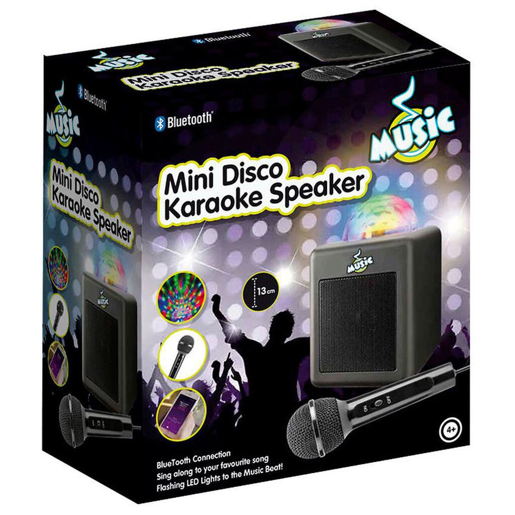 Music Karaokesæt - Disco Speaker m. Mikrofon