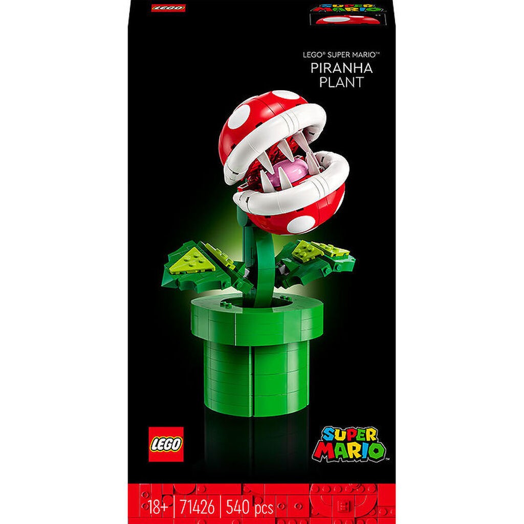 LEGOÂ® Super Mario - Kødædende Plante 71426 - 540 Dele