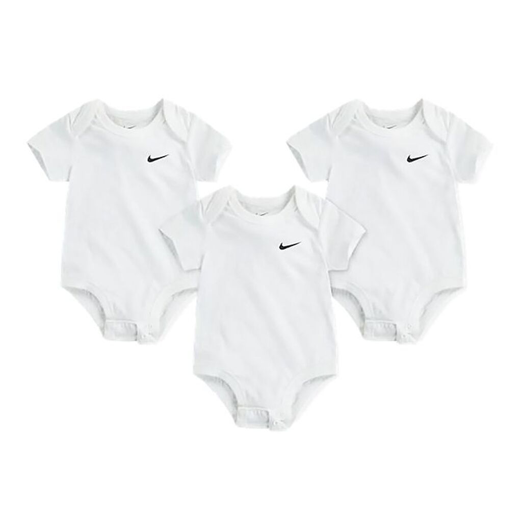 Nike Bodyer k/æ - Swoosh - 3-Pak - Hvid