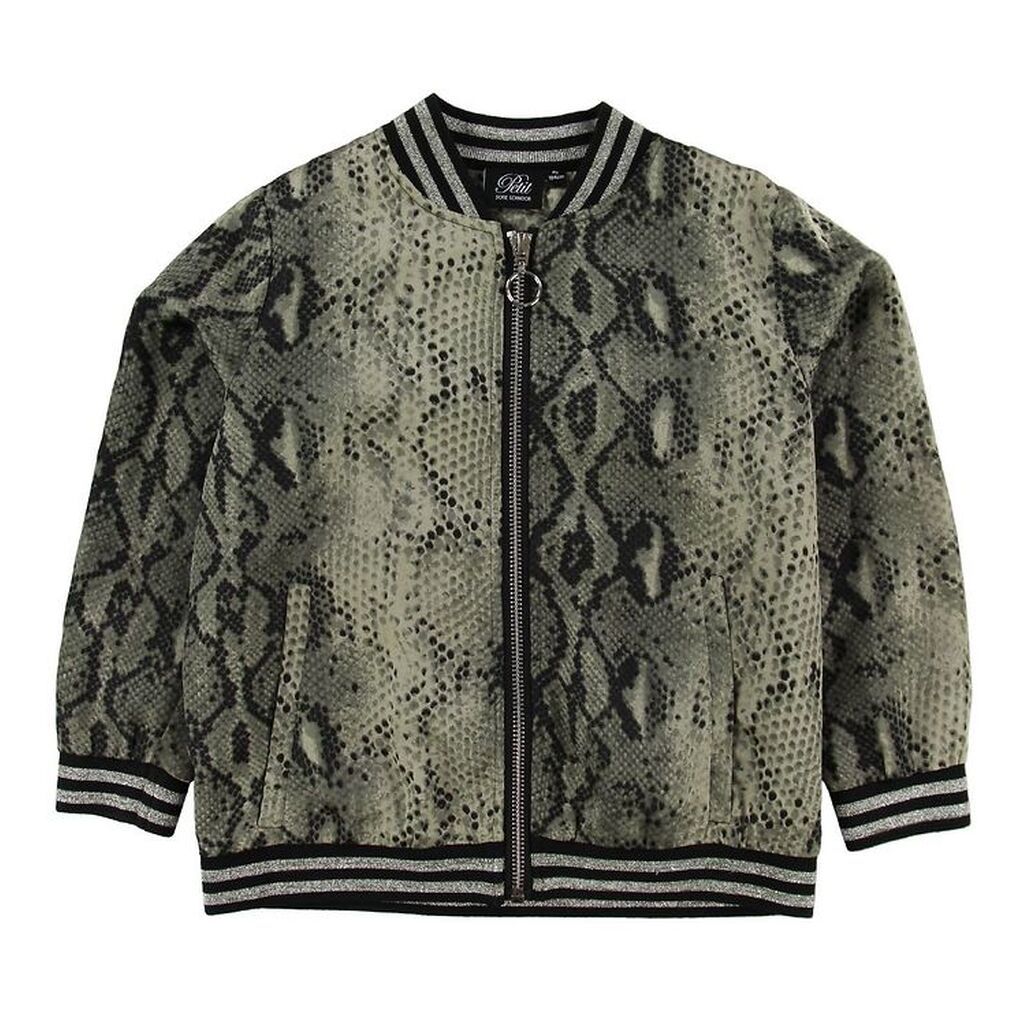 Petit by Sofie Schnoor Cardigan - Snake 3 - Faded Green