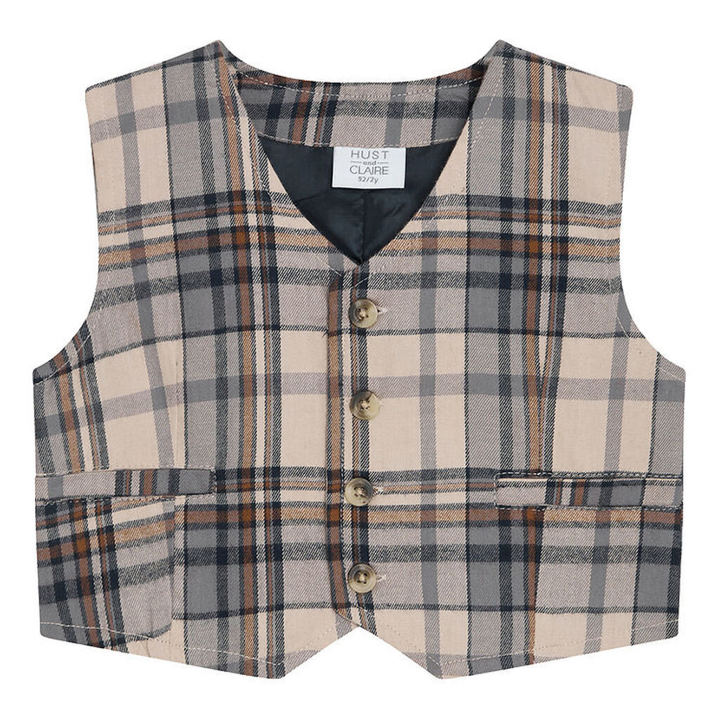 Hust and Claire Vest - Eich - Doeskin