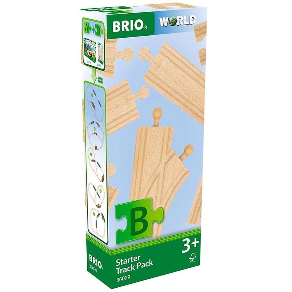 BRIO Startpakke Skinner - 12 Dele - 36099
