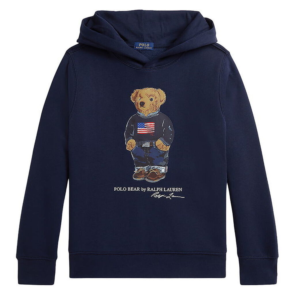 Polo Ralph Lauren Hættetrøje - Core Bear - Cruise Navy