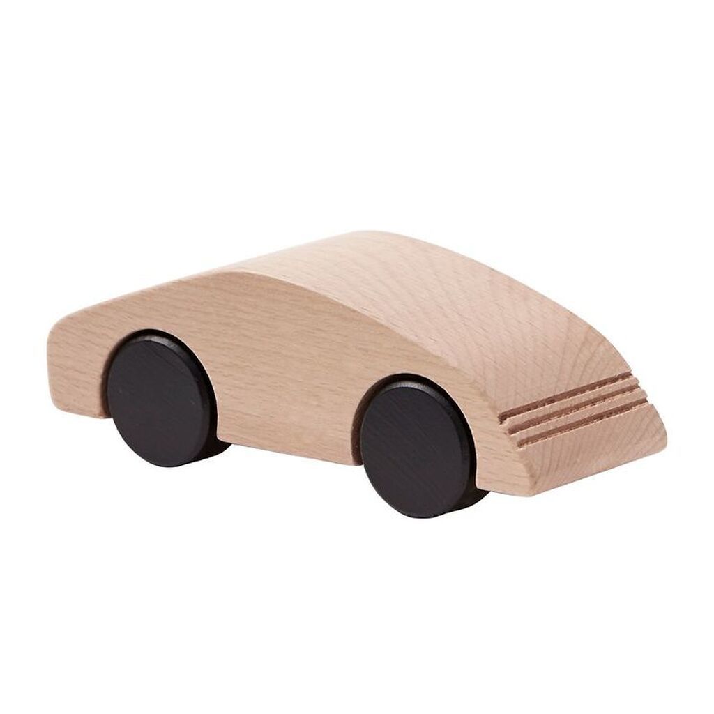 Kids Concept Træbil - 14 cm - Aiden - Sport