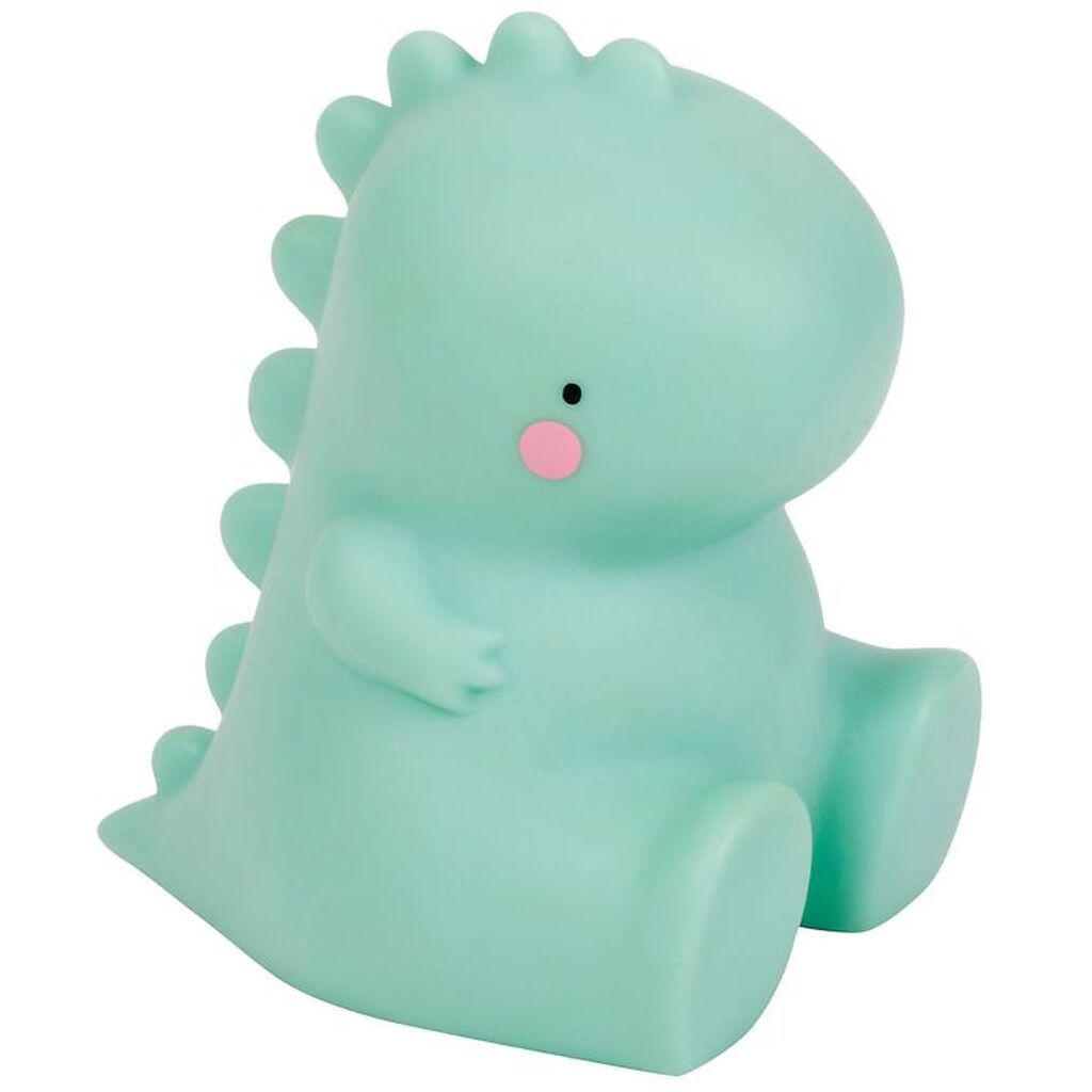 A Little Lovely Company Lampe - 12,5 cm - T-Rex - Grøn