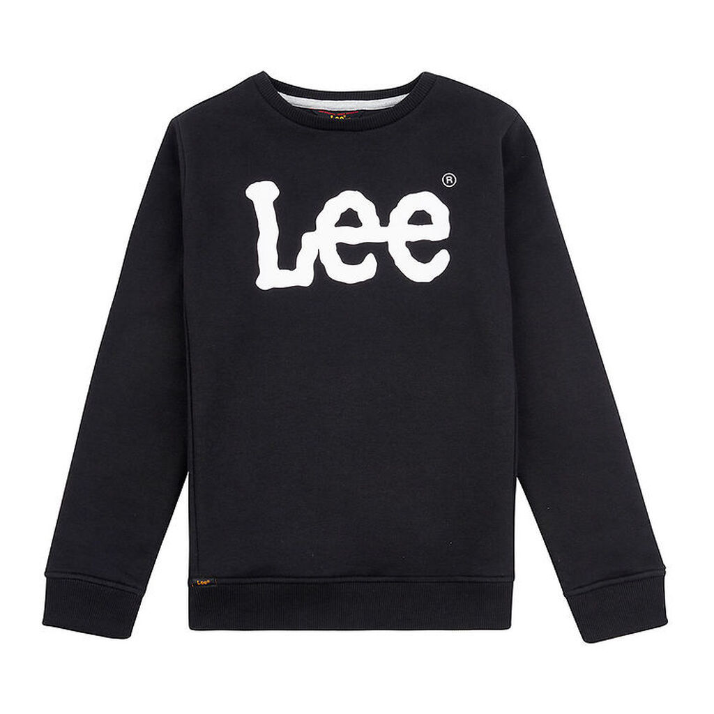 Lee Sweatshirt - Wobbly Graphic - Sort