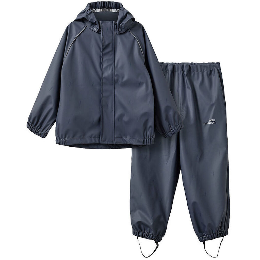 Sofie Schnoor Regntøj - PU - Benjaminsk - Blå