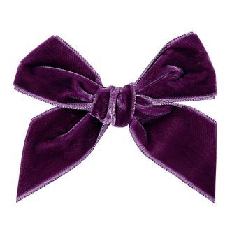 Condor Hårspænde - Velour - Sløjfe - 10x10 cm - Lilla