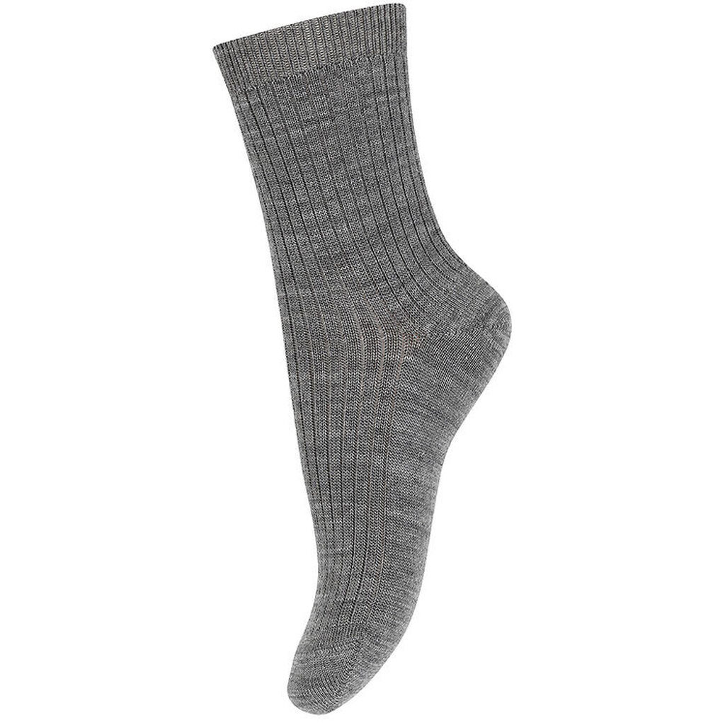 MP strømper - Uld - Hilde - Grey Melange