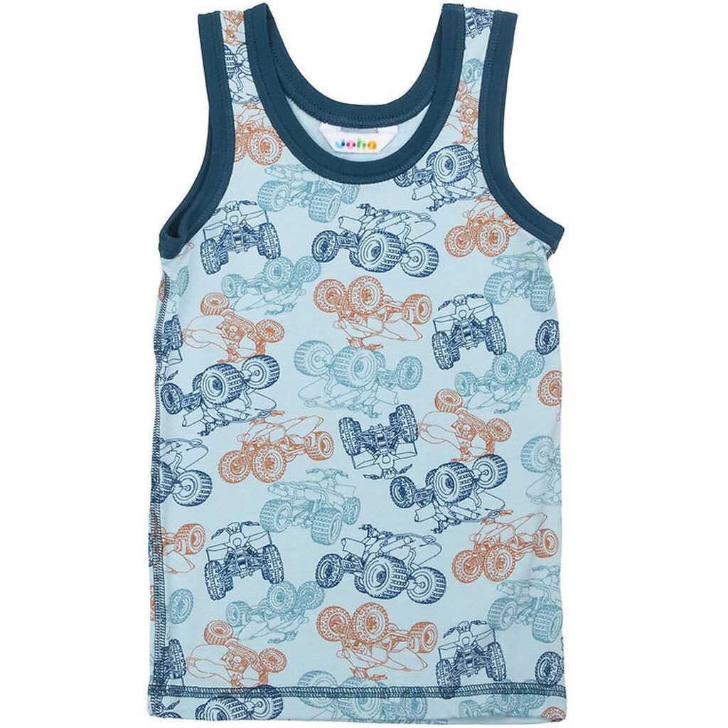 Joha Undertrøje - Viskose/Bambus - Blå m. ATV