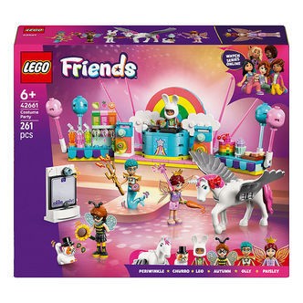 LEGOÂ® Friends - Udklædningsfest med enhjørni... 42661 - 261 Dele