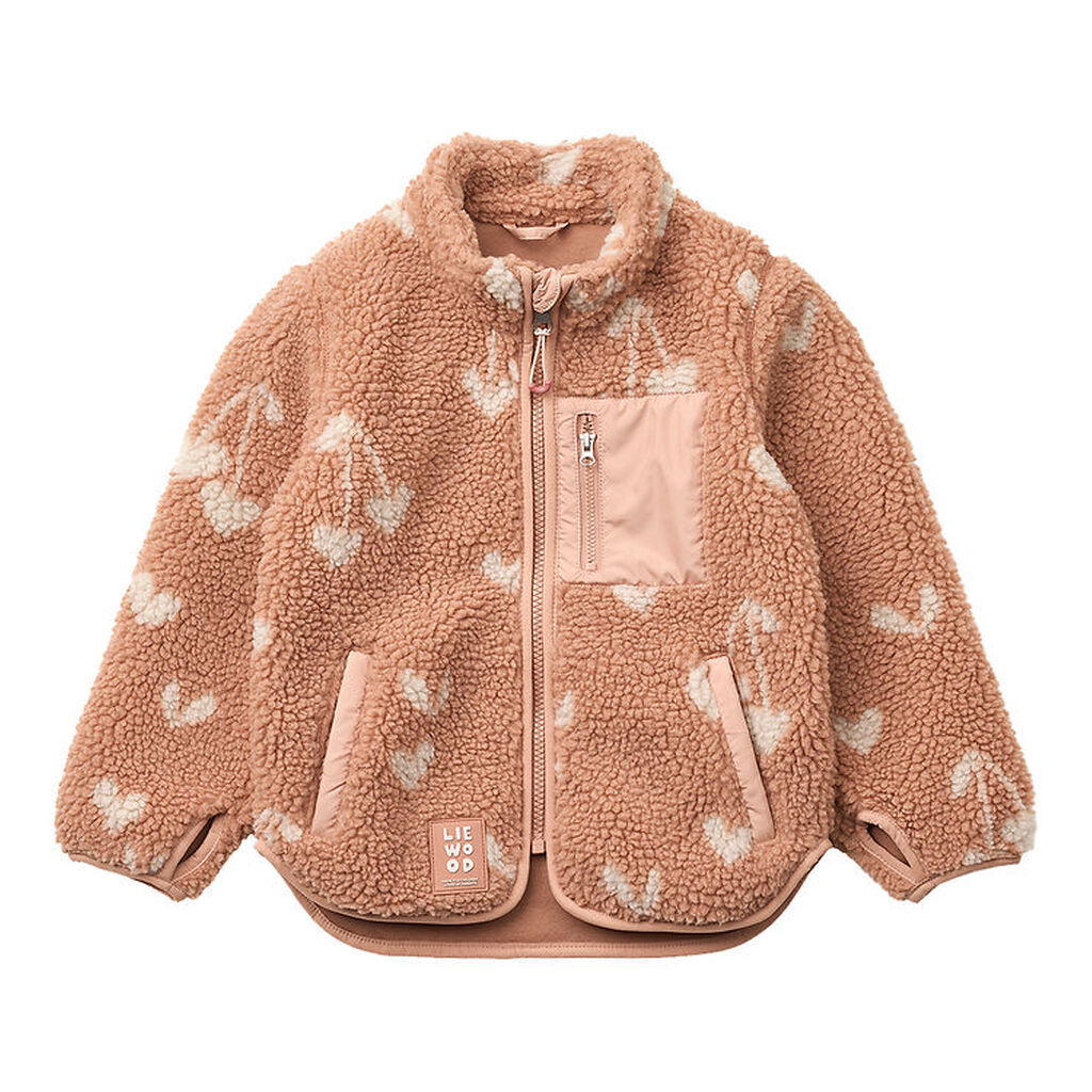 Liewood Fleecejakke - Nolan - Sweethearts/Pale Tuscany