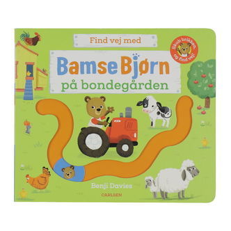 Forlaget Carlsen Bog - Find Vej med Bamse Bjørn: På Bondegården
