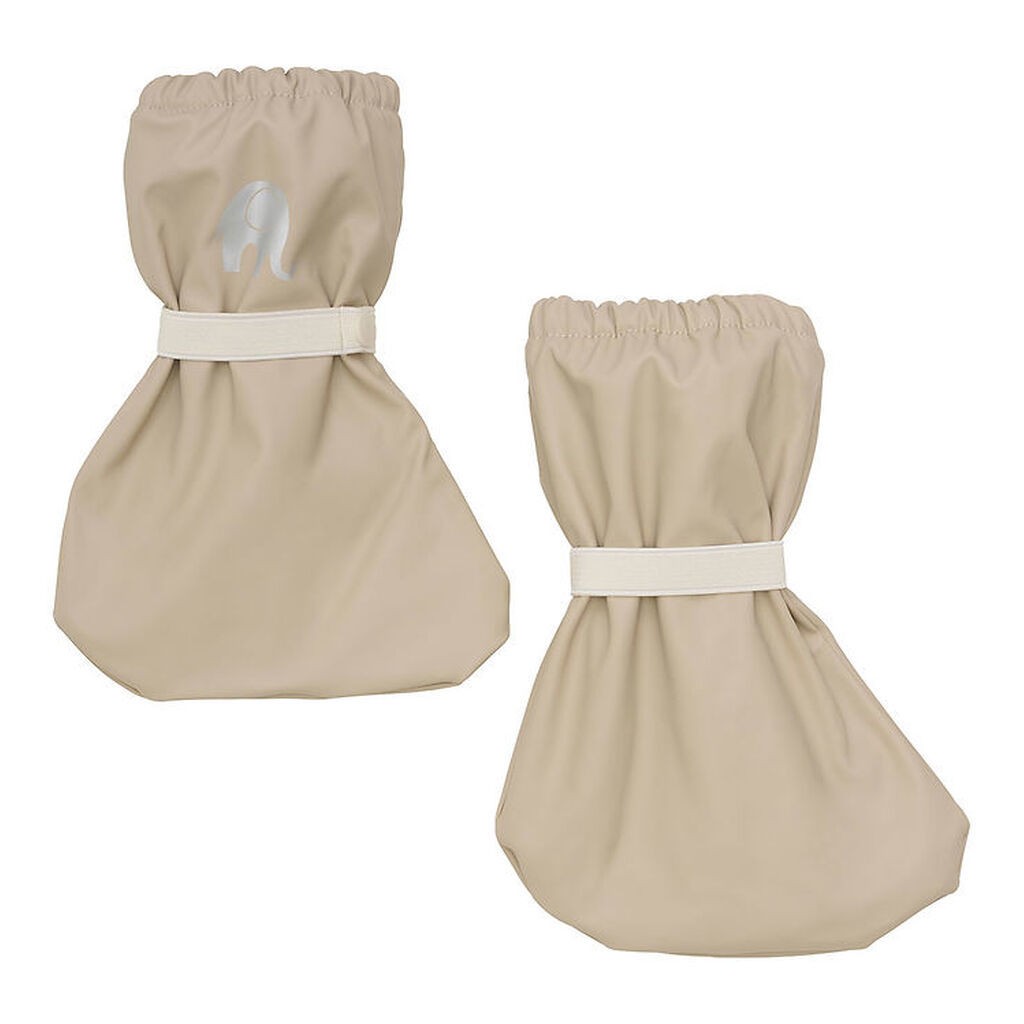 CeLaVi Overtrækssko m. Fleece - PU - White Pepper