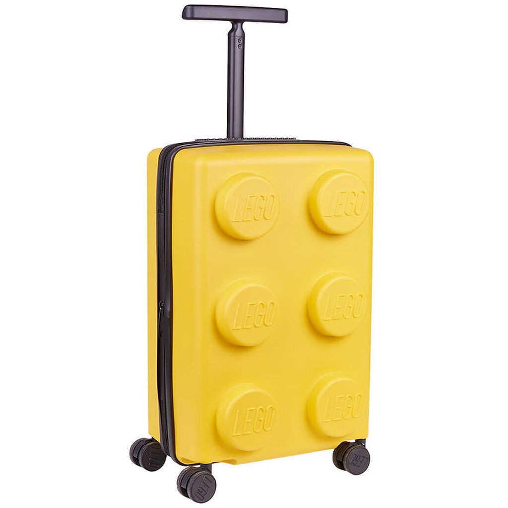LEGOÂ® Kuffert - Brick 2x3 - Expandable PP - 31 L - Bright Yellow