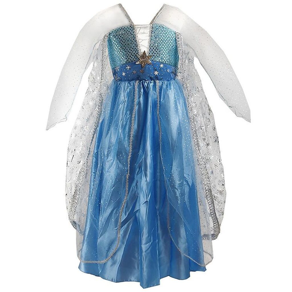 Den Goda Fen Udklædning - Frost-kjole - Blå