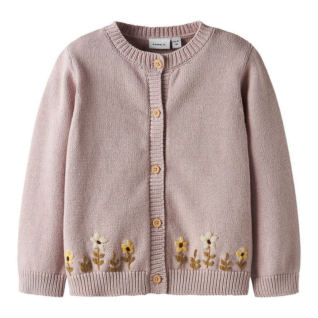 Name It Cardigan - Strik - NmfKanja - Burnished Lilac