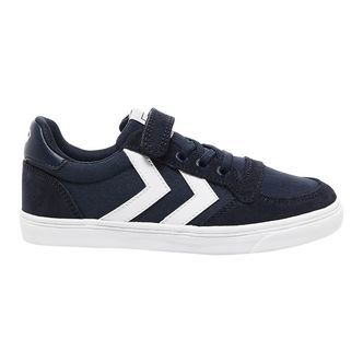 Hummel Sko - HMLSlimmer Stadil Low Jr - Dress Blue