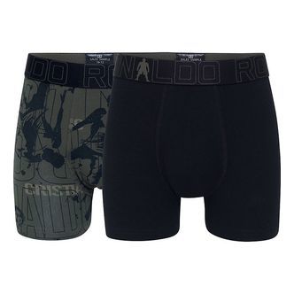 Ronaldo Boxershorts - 2-pak - Sort/Grøn