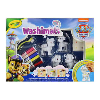Crayola Kreasæt - Washimals - Paw Patrol m. Klistermærker