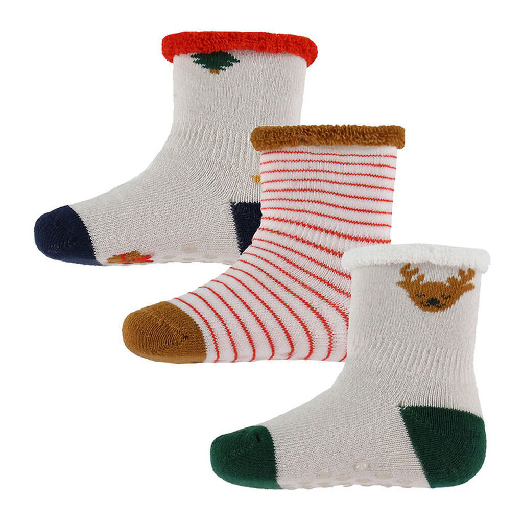 Liewood Strømper - Eloy - 3-pak - Holiday/Sandy Mix