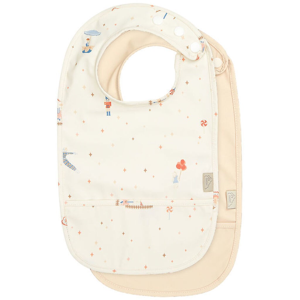 Cam Cam Hagesmække m. Lomme - 2-pak - Carousel