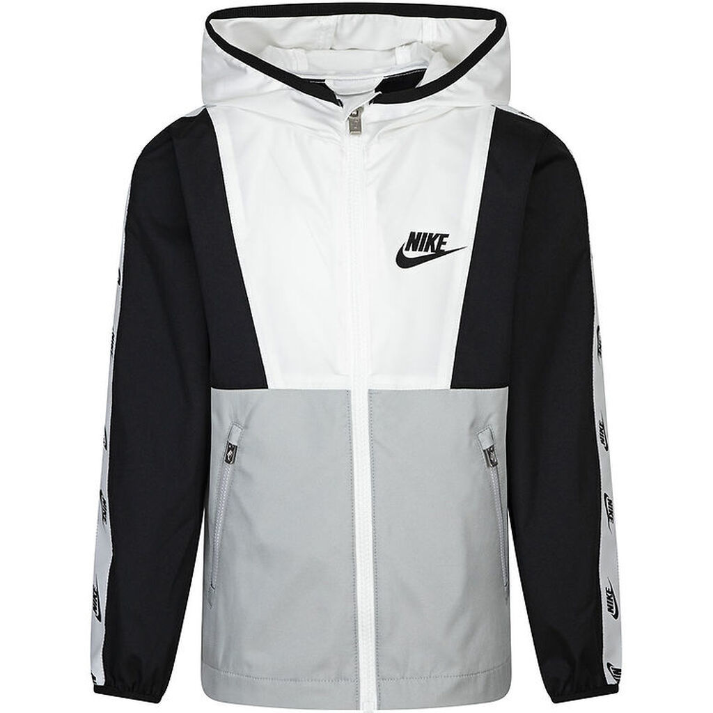 Nike Jakke - Color Block - Sort