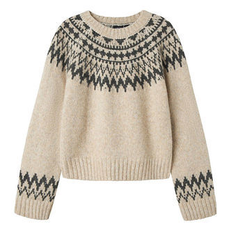 LMTD Bluse - Strik - NlfNeenla - Oatmeal