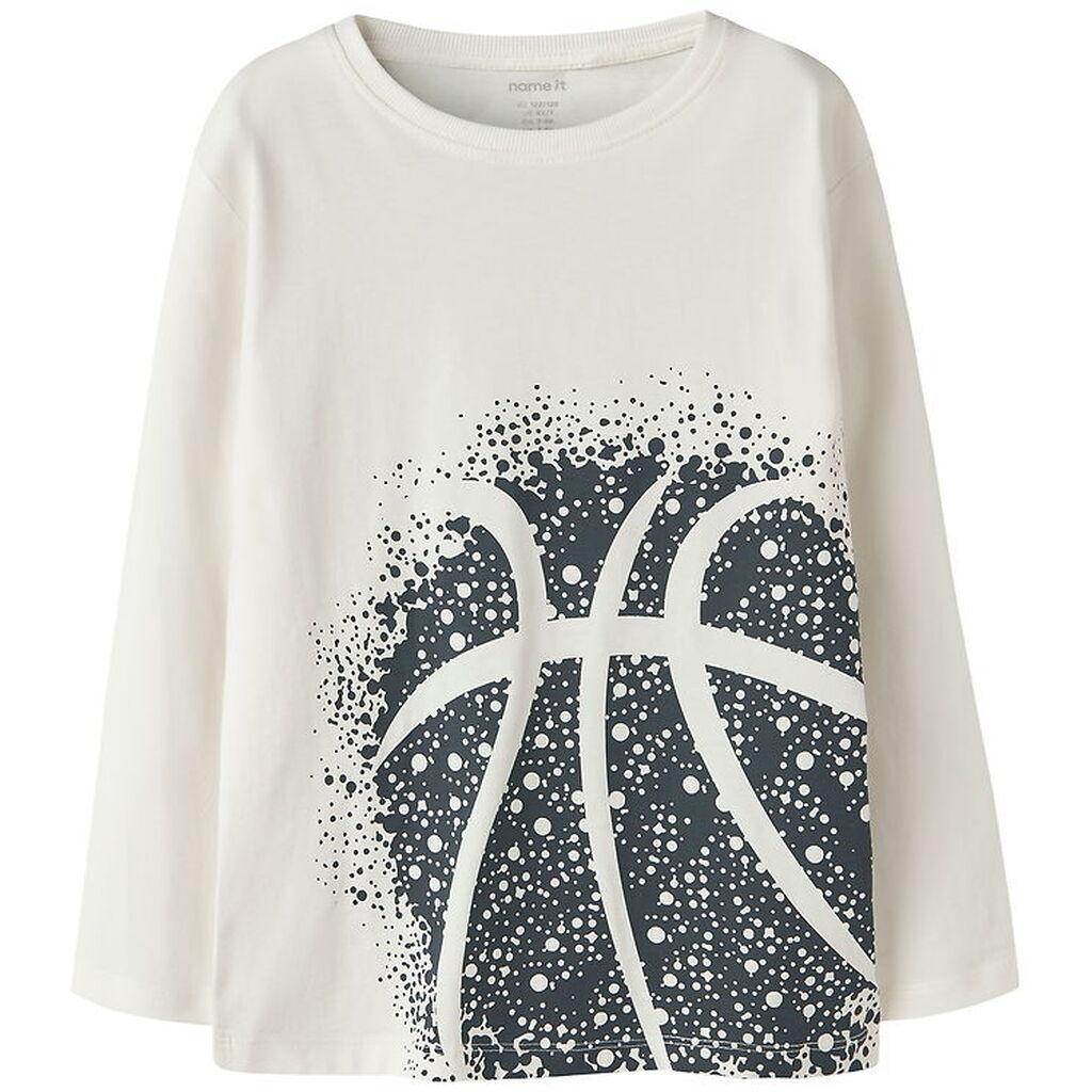 Name It Bluse - NkmValiant - Cloud Dancer/ Ball