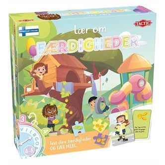 TACTIC Brætspil - Lær Om Færdigheder - Dansk