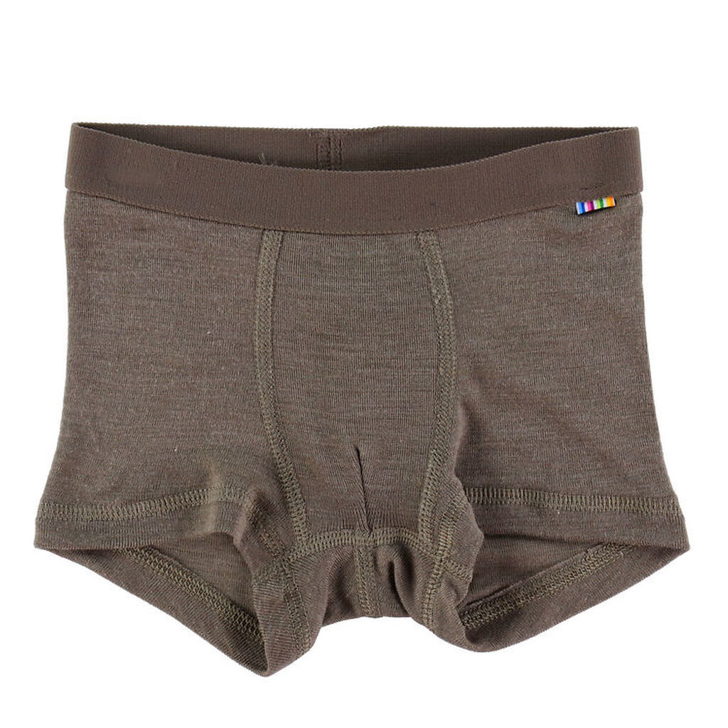 Joha Boxershorts - Uld/Silke - Brun