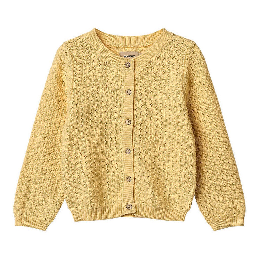 Wheat Cardigan - Strik - Magnella - Golden Yellow