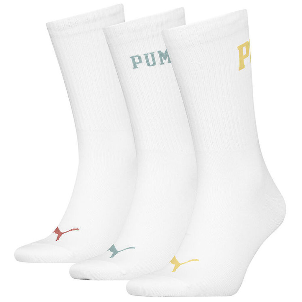 Puma Strømper - 3-pak - Regular Crew - White Combo