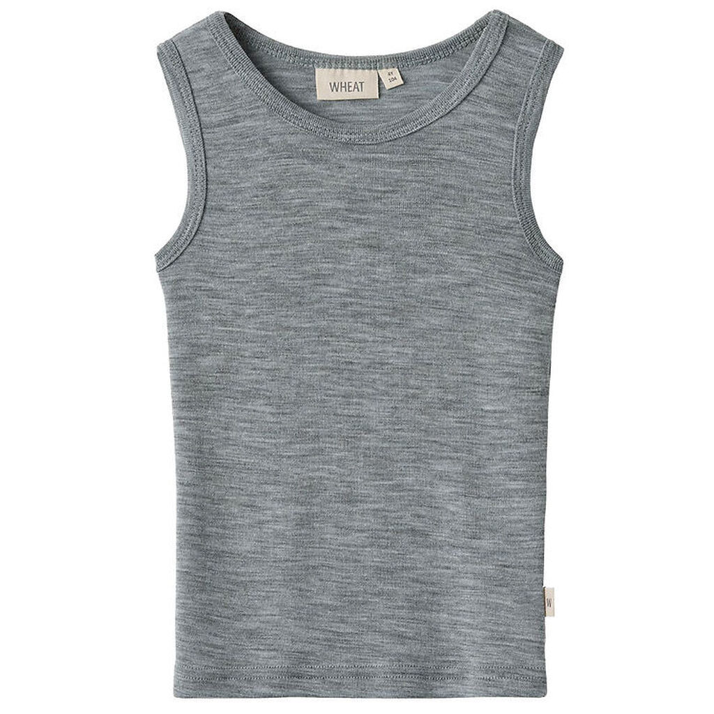 Wheat Undertrøje - Uld - Iggy - Melange Grey
