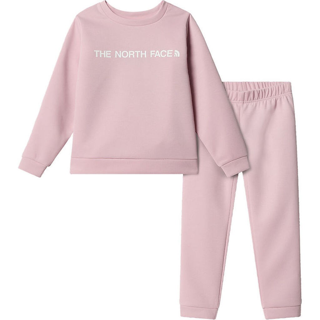 The North Face Sweatsæt - Bluse/Bukser - Pink Clover m. Logo