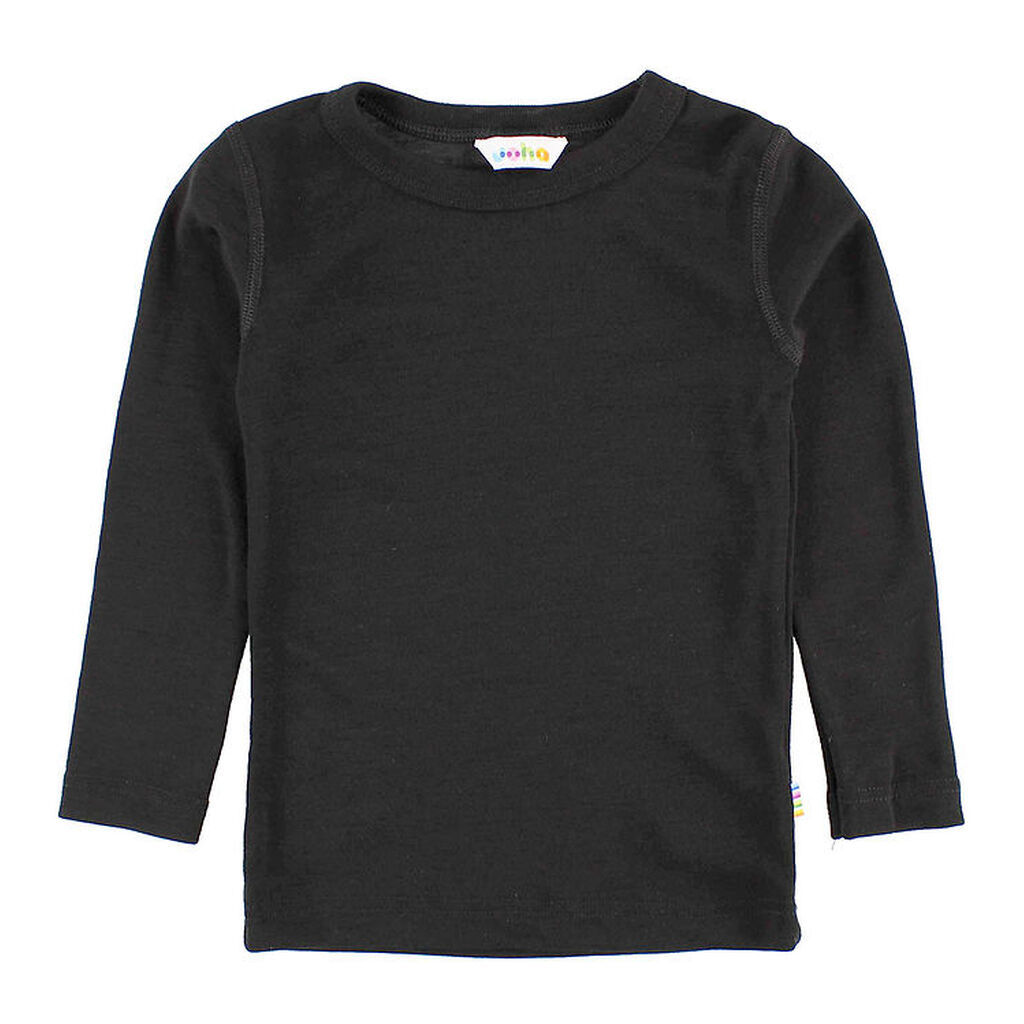 Joha Bluse - Uld/Silke - Sort