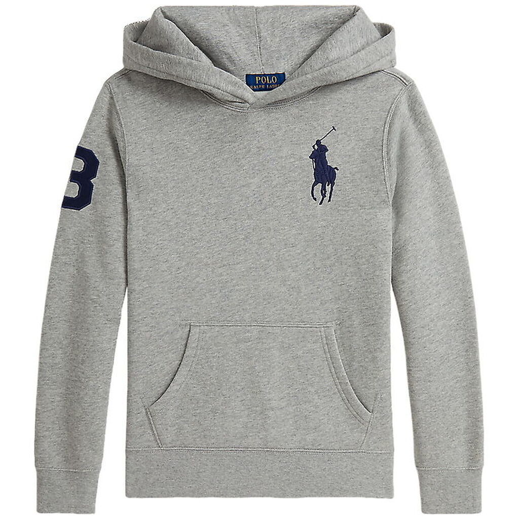 Polo Ralph Lauren Hættetrøje - Andover Heather m. Navy