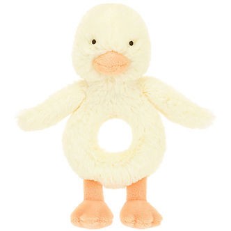 Jellycat Ringrangle - 18x8 cm - Bashful Duckling