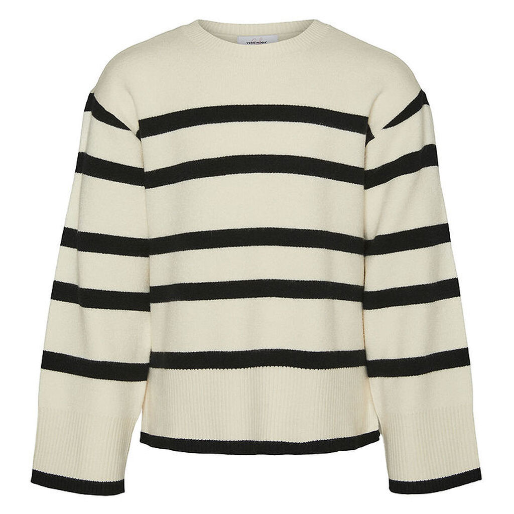 Vero Moda Girl Bluse - VmSaba - Birch/Black