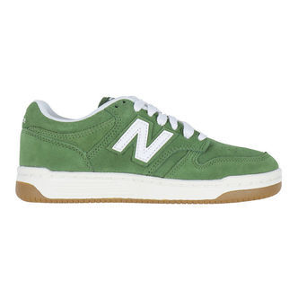 New Balance Sko - 480 - White/Dark Alpine Green