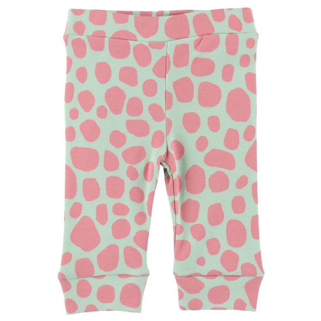 Stella McCartney Kids Leggings - Mintgrøn m. Girafprint