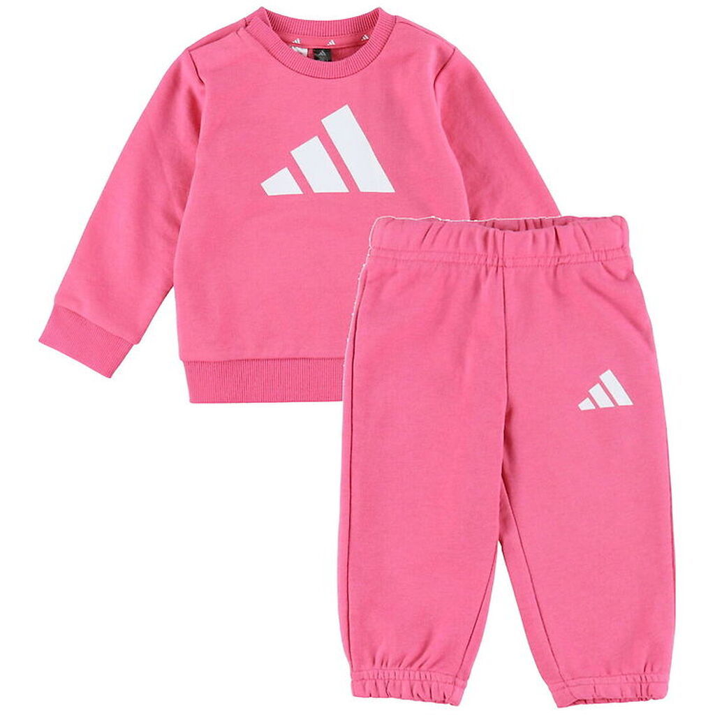adidas Performance Sweatsæt - I BL FT JOG - Pnkfus/Hvid