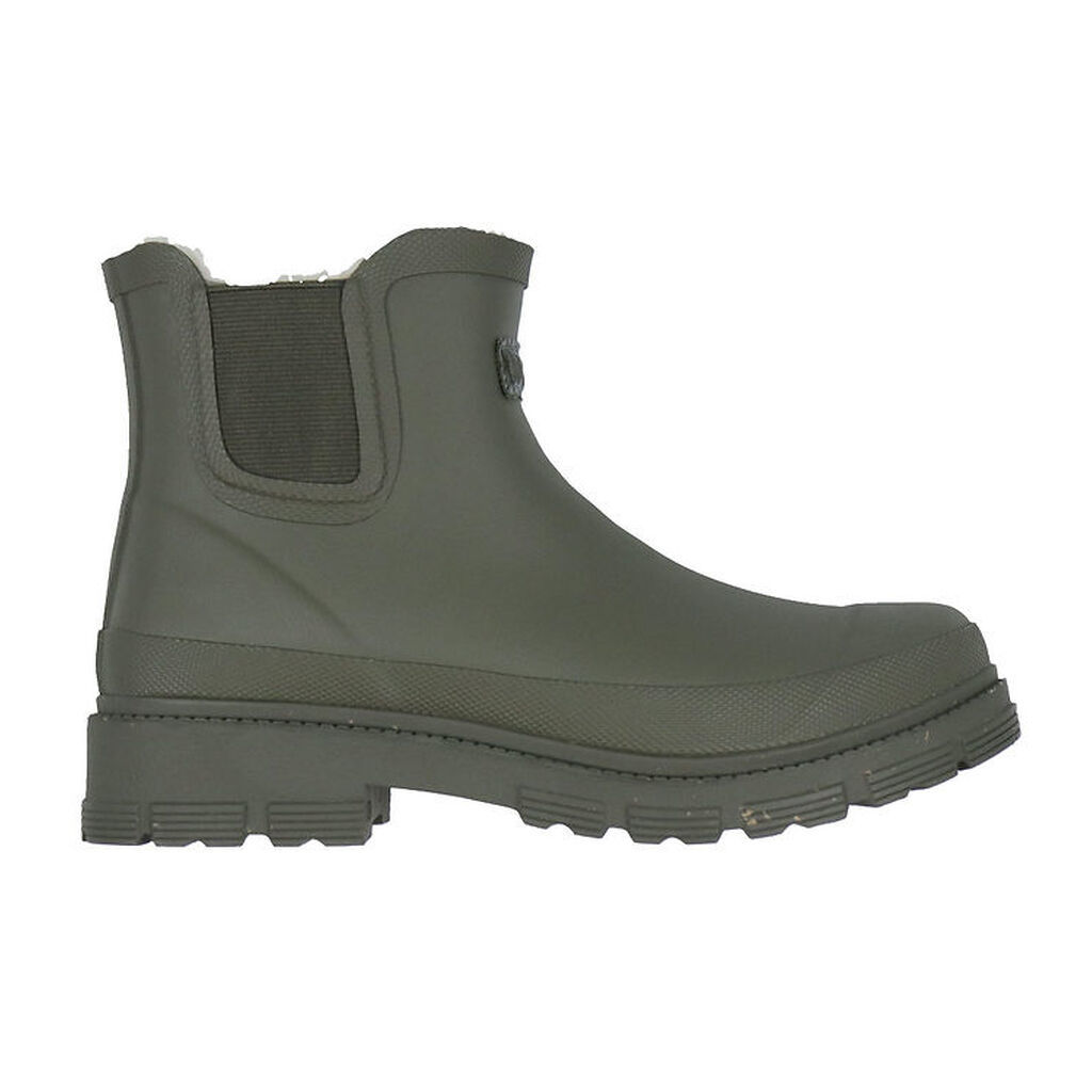 Woden Gummistøvler m. For - Liv Warm Waterproof - Dark Olive
