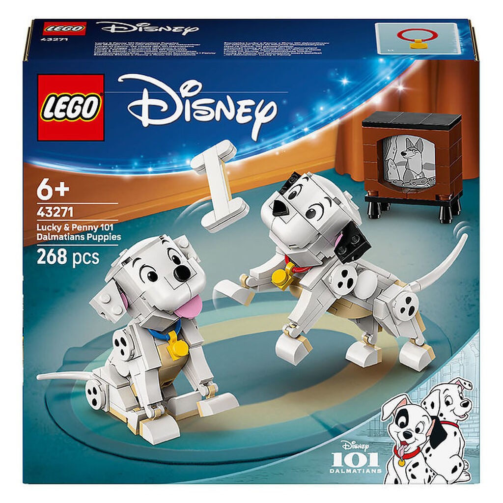 LEGOÂ® Disney - Hvalpene Lucky Og Penny Fra 1... 43271 - 268 Dele