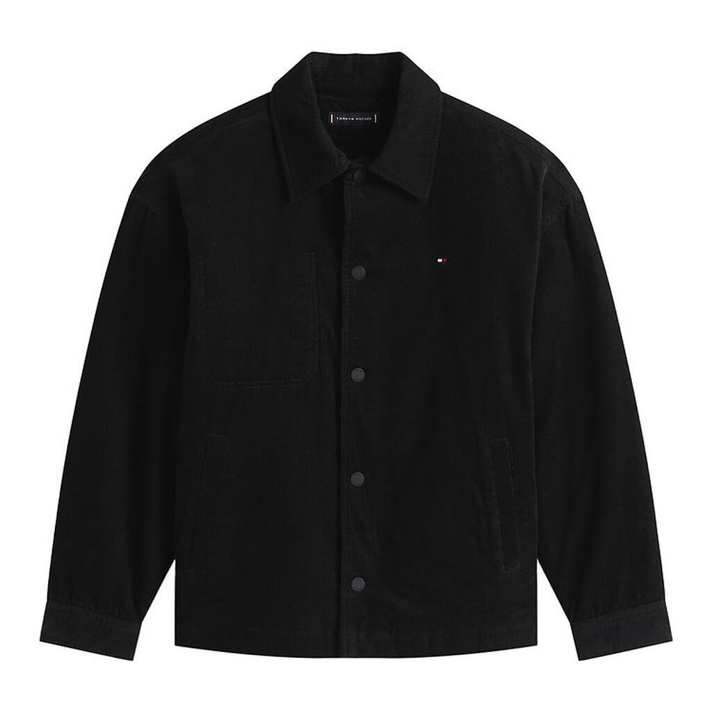 Tommy Hilfiger Fløjlsjakke - Overshirt - Sort
