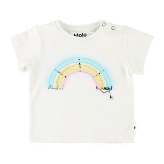 Molo T-shirt - Eddie - Neon Rainbow