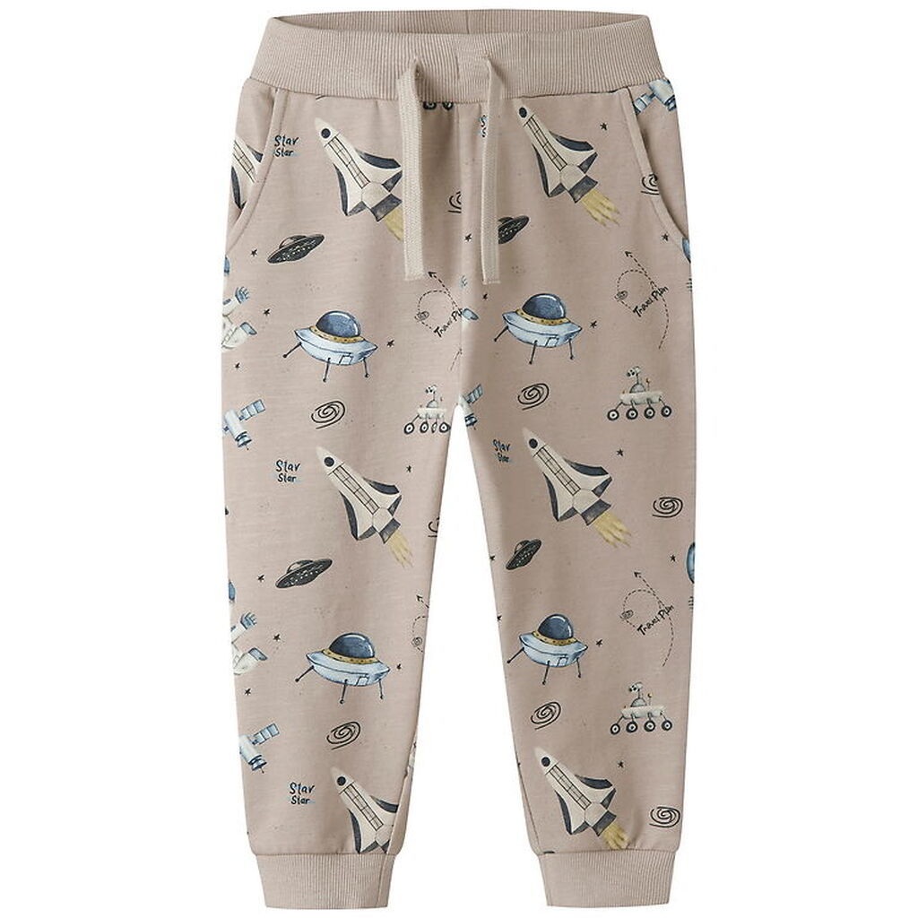 Name It Bukser - NmmDace - Chateau Gray