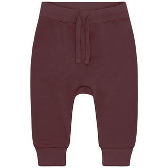Hust and Claire Bukser - Uld/Bambus Viskose - Gaby - Plum Wine